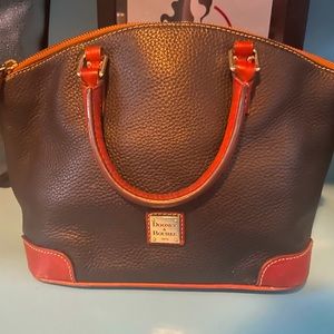 Authentic Dooney and Bourke black handbag